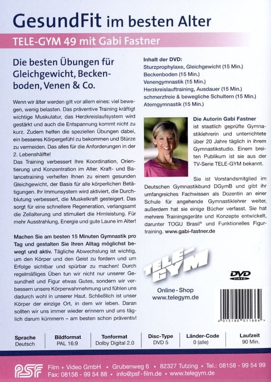 Produktbild: Tele-Gym 49 - GesundFit im besten Alter