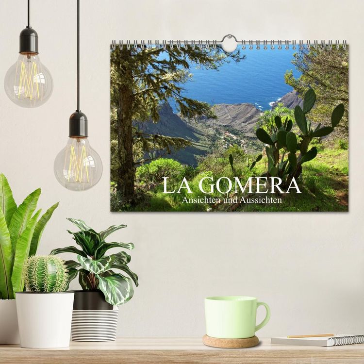 Produktbild: La Gomera - Ansichten und Aussichten (Wandkalender 2027 DIN A4 quer), CALVENDO Monatskalender