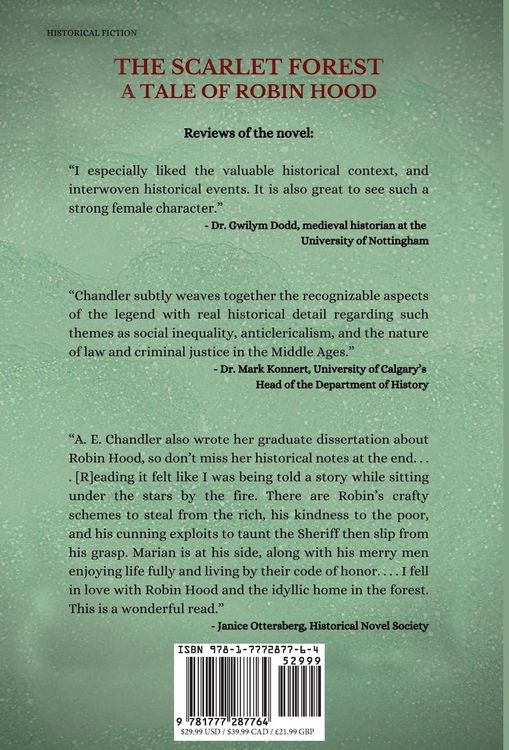 Produktbild: The Scarlet Forest A Tale of Robin Hood 2nd ed.