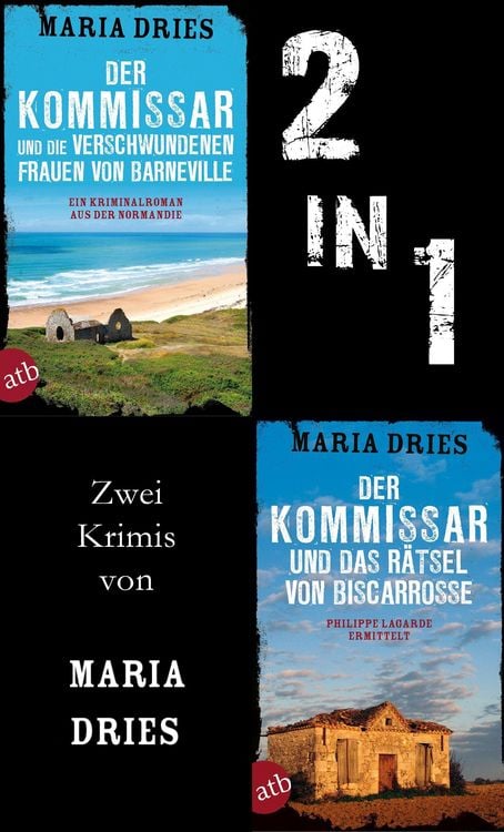 Produktbild: Der Kommissar und die verschwundenen Frauen von Barneville & Der Kommissar und das R&auml;tsel von Biscarrosse