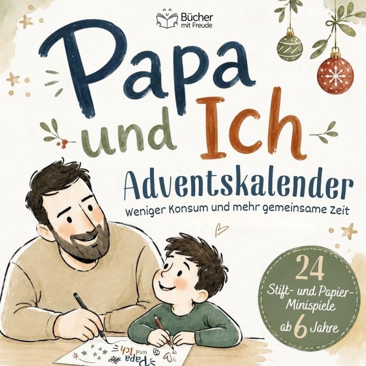 Produktbild: PAPA & ICH &ndash; Das Adventskalender-Mitmachbuch