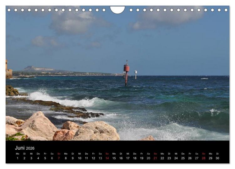 Produktbild: Curacao - Perle der Karibik (Wandkalender 2026 DIN A4 quer), CALVENDO Monatskalender