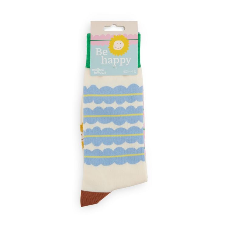 Produktbild: Socke "Be Happy" Gr. 42-46