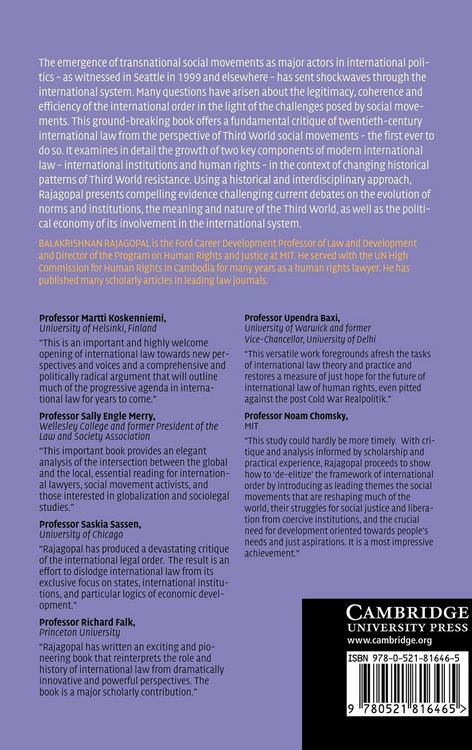 Produktbild: International Law from Below