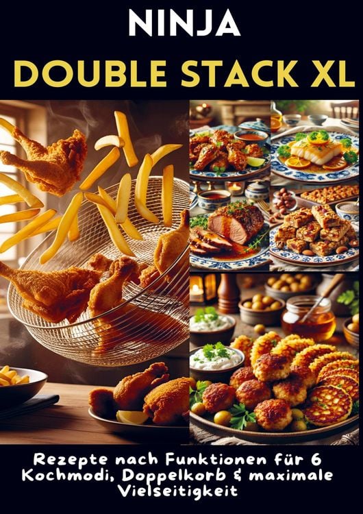 Produktbild: Ninja Double Stack XL Hei&szlig;luftfritteusen-Kochbuch