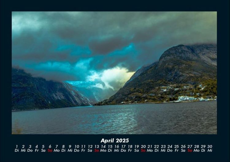 Produktbild: Bergige Welten 2025 Fotokalender DIN A4