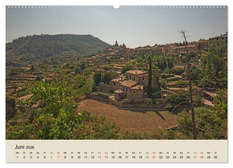 Produktbild: Mallorca - Traumhafte Balearen Insel (Wandkalender 2026 DIN A2 quer), CALVENDO Monatskalender