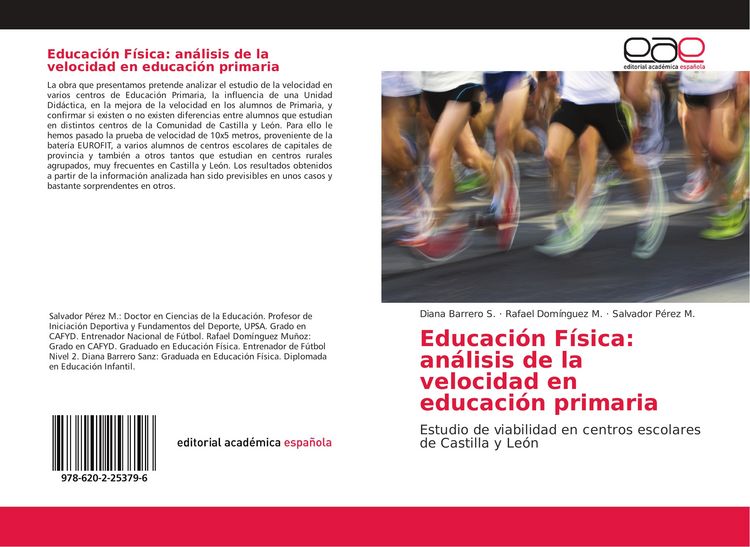 Produktbild: Educaci&oacute;n F&iacute;sica: an&aacute;lisis de la velocidad en educaci&oacute;n primaria