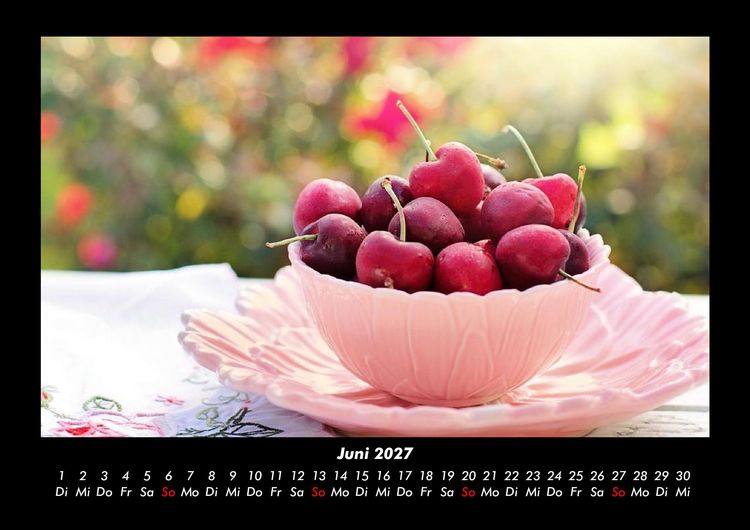Produktbild: Obstkalender 2027 Fotokalender DIN A3
