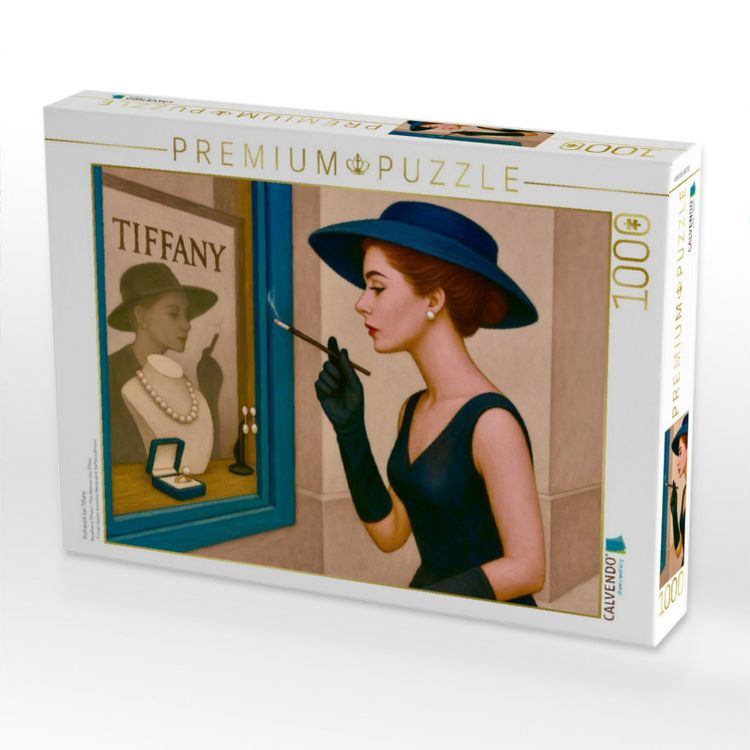 Produktbild: CALVENDO Puzzle Fr&uuml;hst&uuml;ck bei Tiffany | 1000 Teile Lege-Gr&ouml;&szlig;e 64x48cm Foto-Puzzle f&uuml;r gl&uuml;ckliche Stunden