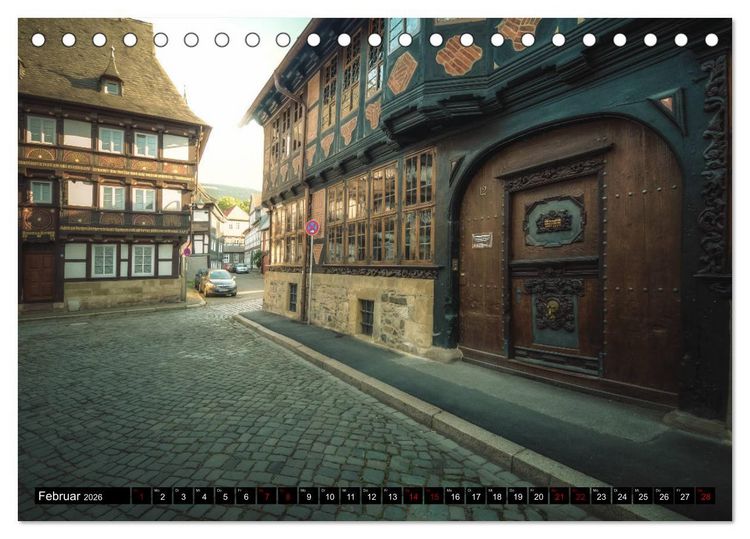 Produktbild: Weltkulturerbe Goslar (Tischkalender 2026 DIN A5 quer), CALVENDO Monatskalender
