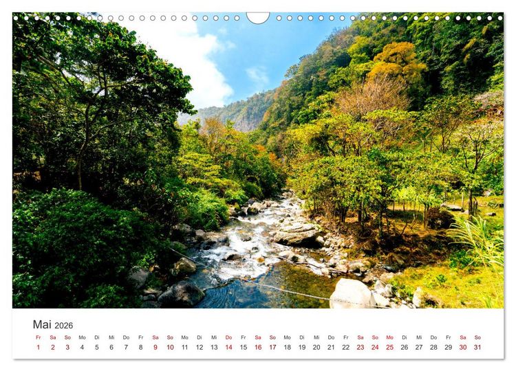 Produktbild: Panama - Traumhafte Str&auml;nde und St&auml;dte. (Wandkalender 2026 DIN A3 quer), CALVENDO Monatskalender
