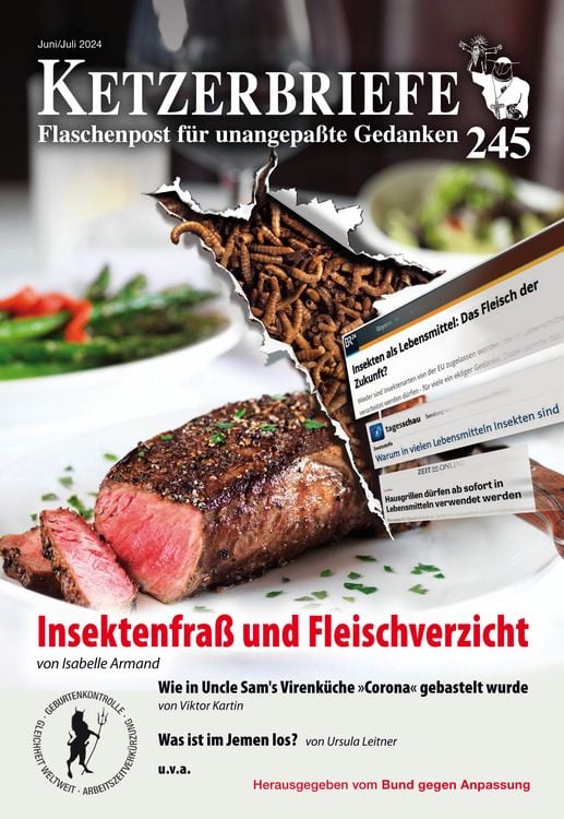 Produktbild: Insektenfra&szlig; und Fleischverzicht