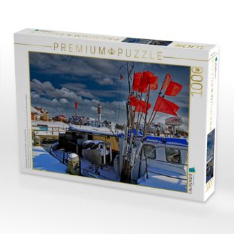 Produktbild: CALVENDO Puzzle Fischerboote in Timmendorf Hafen - Ostseeinsel Poel | 1000 Teile Lege-Gr&ouml;&szlig;e 64x48cm Foto-Puzzle f&uuml;r gl&uuml;ckliche Stunden