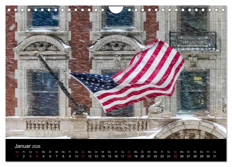 Produktbild: Zu Besuch in New York (Wandkalender 2026 DIN A4 quer), CALVENDO Monatskalender