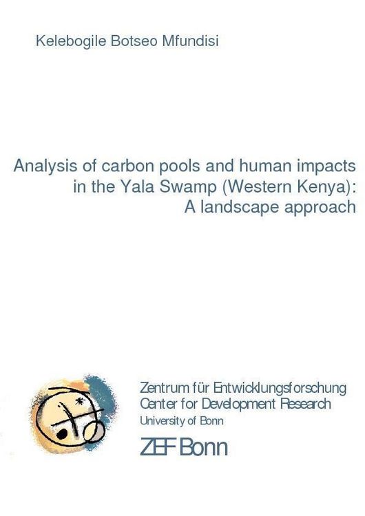 Produktbild: Analysis of carbon pools and human impacts in the Yala Swamp (Western Kenya): A landscape approach