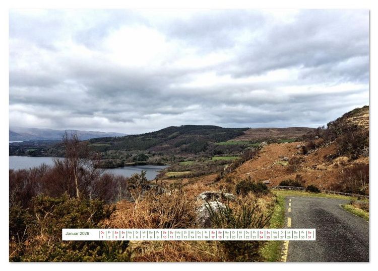 Produktbild: Mystisches Irland - Die faszinierende Natur Irlands (Tischkalender 2026 DIN A5 quer), CALVENDO Monatskalender