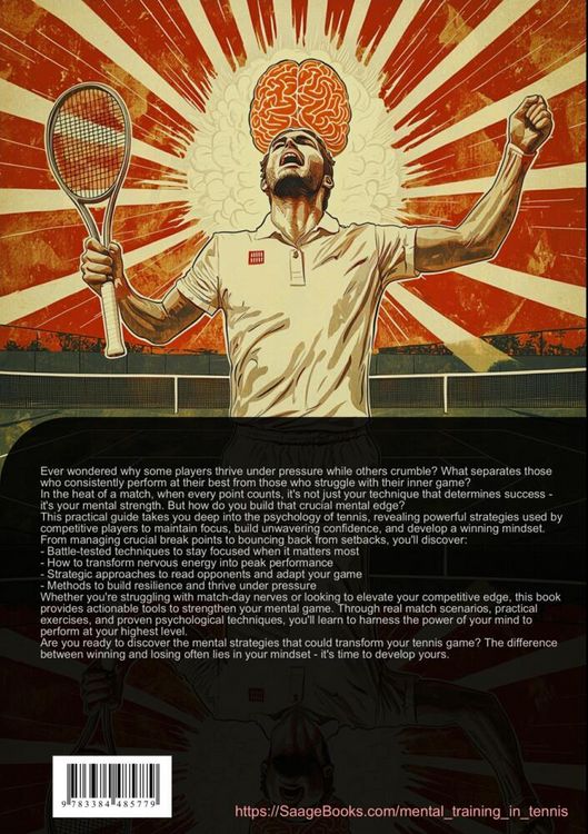 Produktbild: Tennis Mindset: Mental Strength in Tennis Training