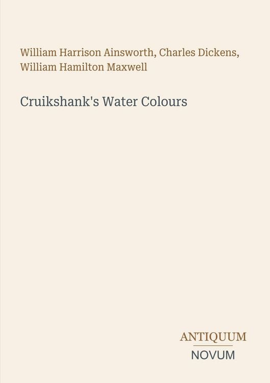 Produktbild: Cruikshank's Water Colours