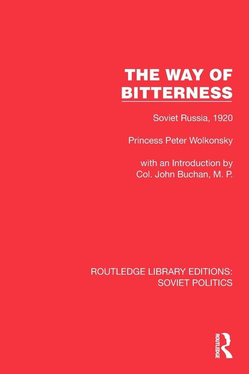 Produktbild: The Way of Bitterness