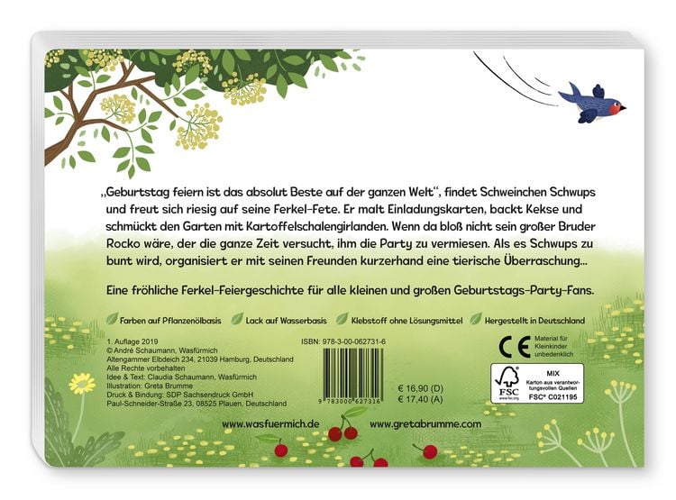 Produktbild: Schwups feiert Geburtstag