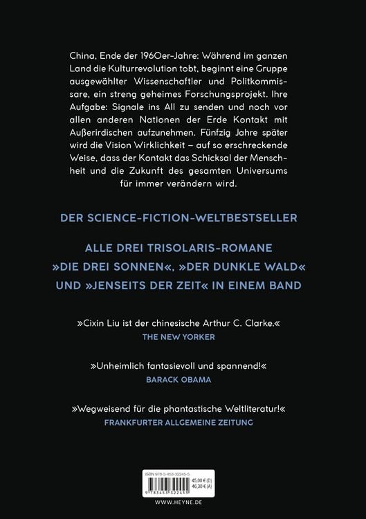 Produktbild: Trisolaris &ndash; Die Trilogie