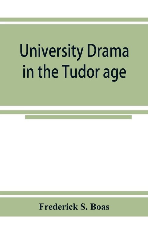Produktbild: University drama in the Tudor age