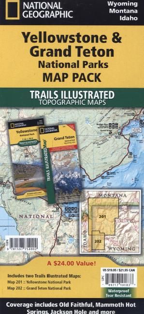 Produktbild: Yellowstone and Grand Teton National Parks [Map Pack Bundle]