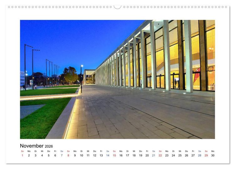 Produktbild: Wiesbaden Kurstadt mit Charme und Flair (Wandkalender 2026 DIN A2 quer), CALVENDO Monatskalender
