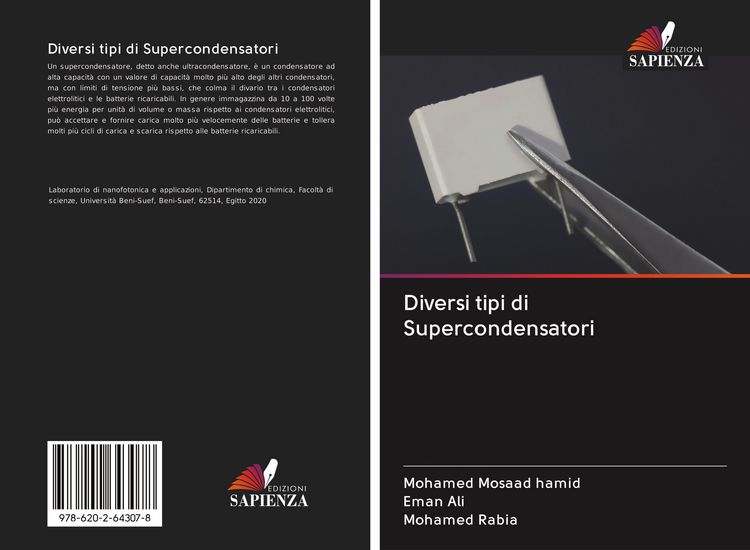 Produktbild: Diversi tipi di Supercondensatori