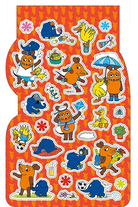 Produktbild: Tr&ouml;tsch Die Maus Stickerblock