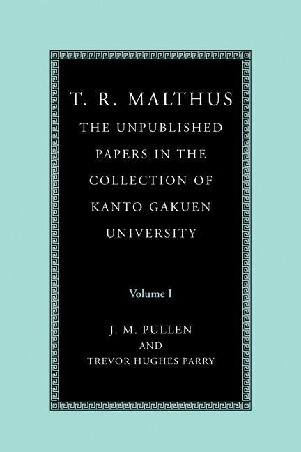 Produktbild: T. R. Malthus