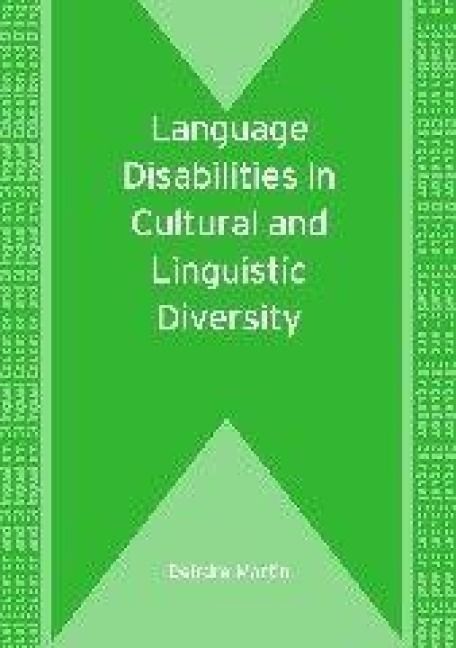 Produktbild: Language Disabilities in Cultural and Linguistic Diversity