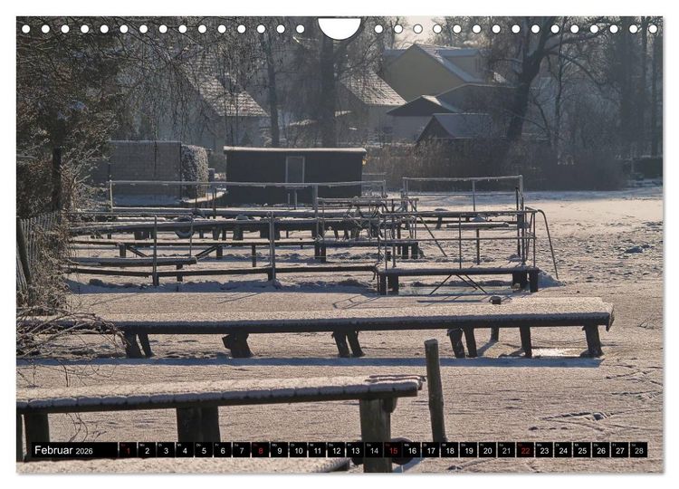 Produktbild: Brandenburg'sche Impressionen (Wandkalender 2026 DIN A4 quer), CALVENDO Monatskalender