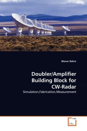 Produktbild: Bakro, M: Doubler/Amplifier Building Block for CW-Radar