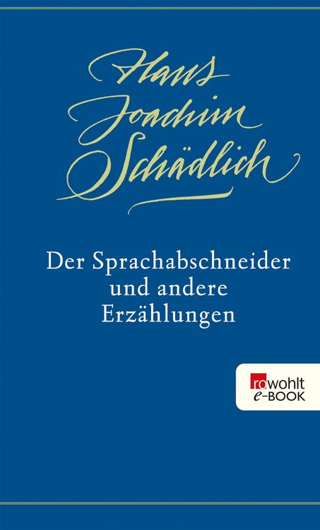 Produktbild: Der Sprachabschneider und andere Erz&auml;hlungen