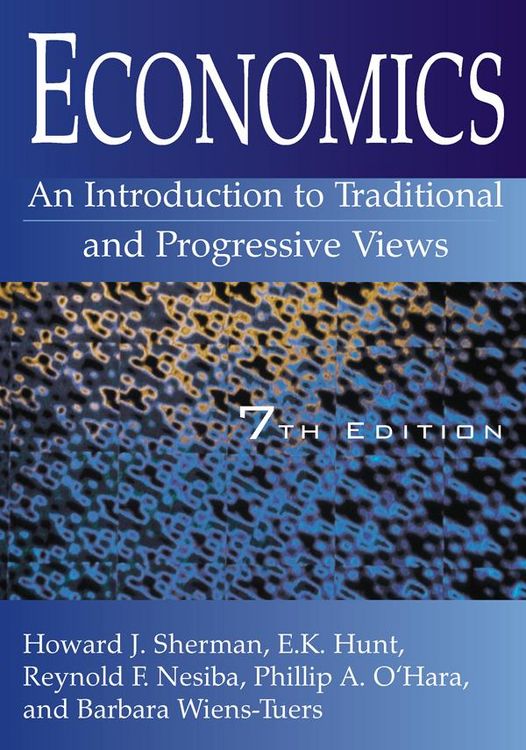 Produktbild: Economics: An Introduction to Traditional and Progressive Views