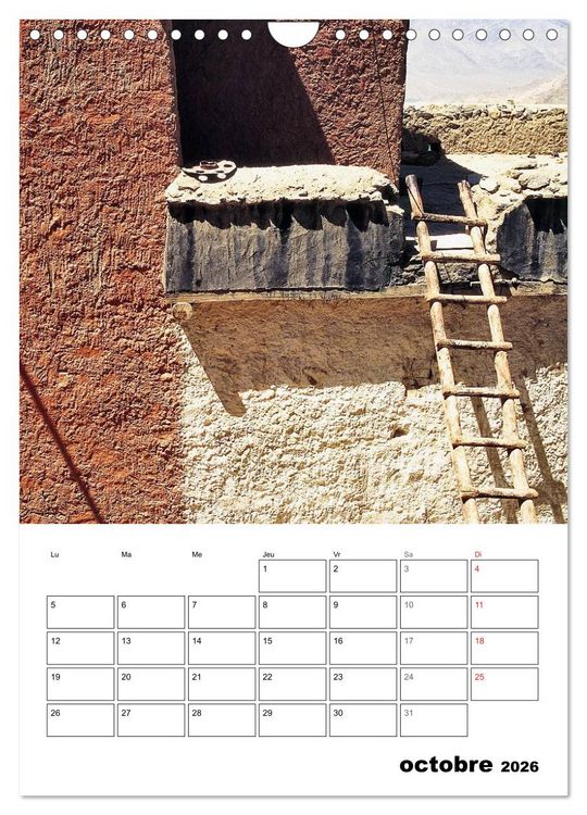 Produktbild: L'Inde du Nord (Calendrier mural 2026 DIN A4 horizontal), CALVENDO calendrier mensuel