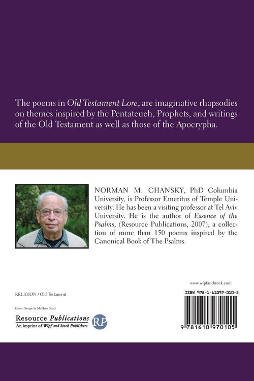 Produktbild: Old Testament Lore