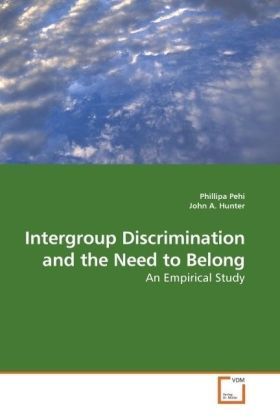 Produktbild: Pehi, P: Intergroup Discrimination and the Need to Belo