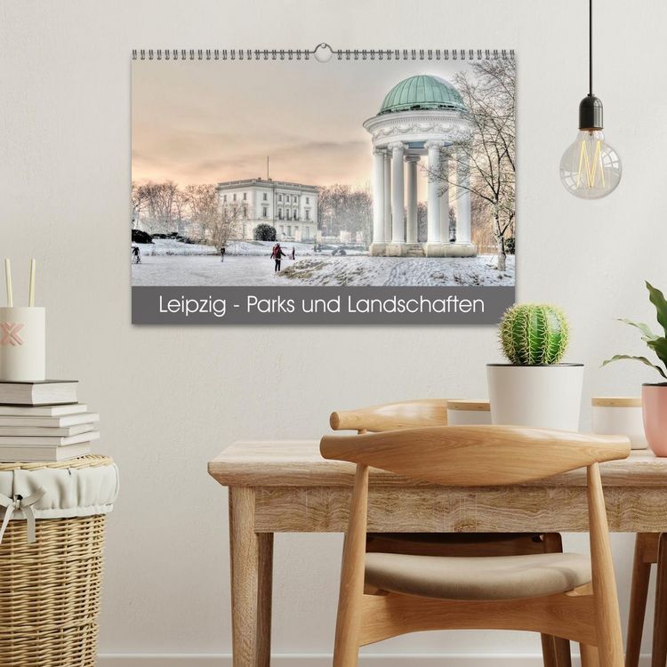 Produktbild: Leipzig - Parks und Landschaften (Wandkalender 2026 DIN A3 quer), CALVENDO Monatskalender