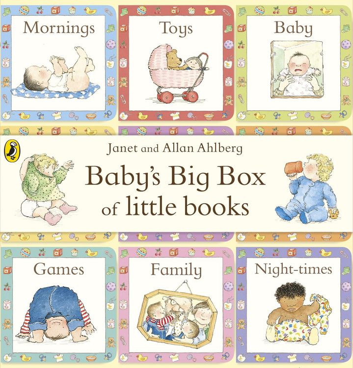 Produktbild: BABY'S BIG BOX OF LITTLE BOOKS SET OF 9 CHUNKY BOARD BOOKS