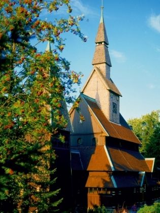 Produktbild: CALVENDO Puzzle Stabkirche Hahnenklee | 1000 Teile Lege-Gr&ouml;&szlig;e 64x48cm Foto-Puzzle f&uuml;r gl&uuml;ckliche Stunden