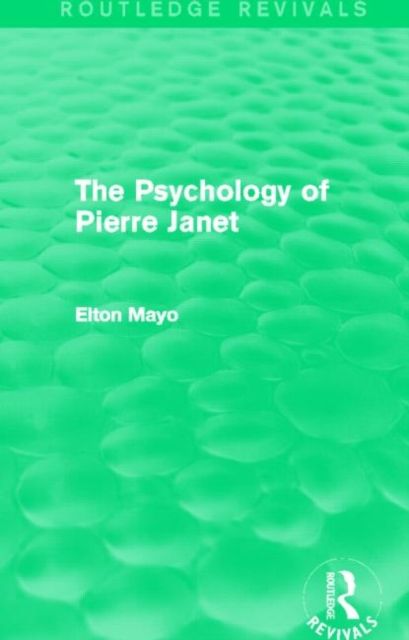 Produktbild: The Psychology of Pierre Janet (Routledge Revivals)