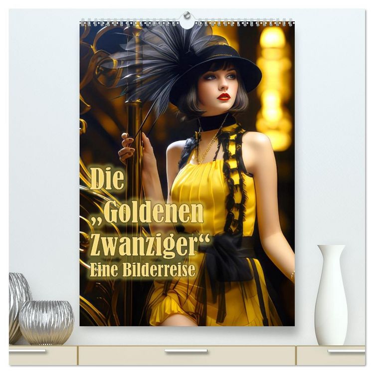 Produktbild: Die Goldenen Zwanziger - Eine Bilderreise (hochwertiger Premium Wandkalender 2026 DIN A2 hoch), Kunstdruck in Hochglanz