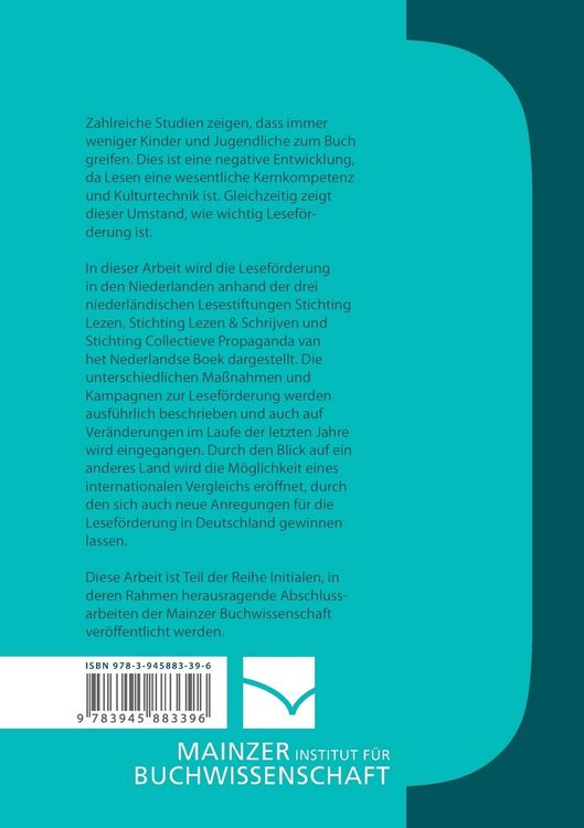Produktbild: Lesef&ouml;rderung in den Niederlanden