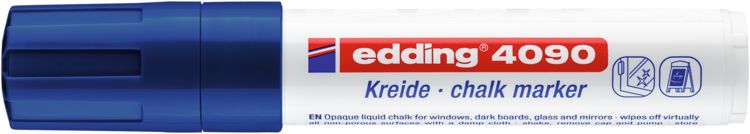 Produktbild: EDDING&reg; Kreide Marker 4090, blau