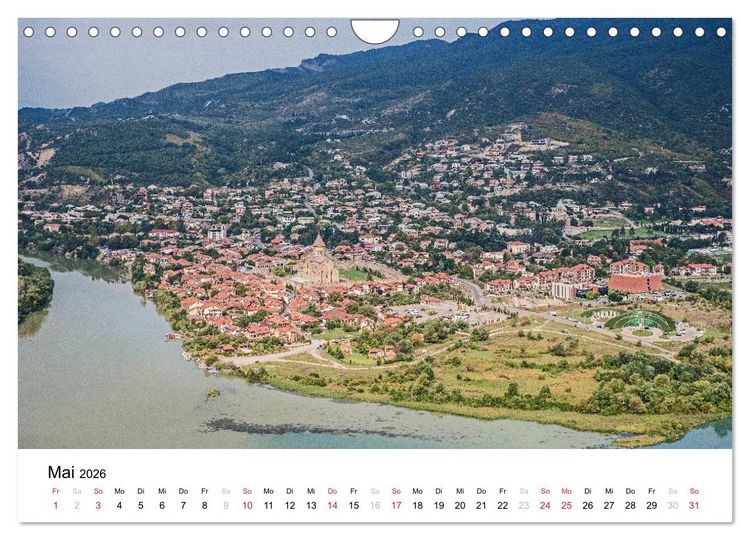 Produktbild: Eine Reise durch Georgien (Wandkalender 2026 DIN A4 quer), CALVENDO Monatskalender