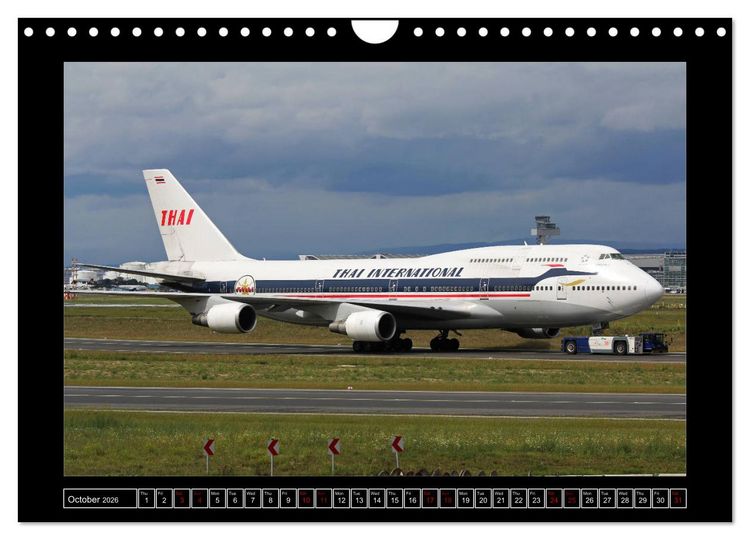 Produktbild: 747 Queen of the Skies (Wall Calendar 2026 DIN A4 landscape), CALVENDO 12 Month Wall Calendar