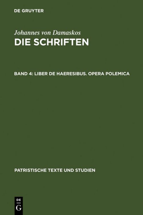 Produktbild: Liber de haeresibus. Opera polemica
